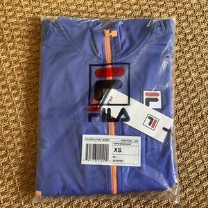 Fila colorful play jacket with UV protection.  Size XS